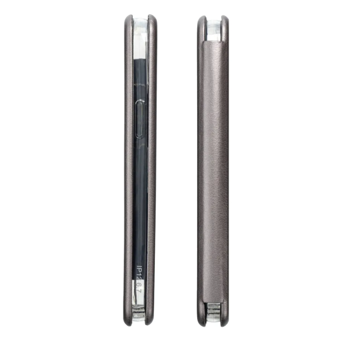 OEM - Xiaomi Redmi Note 14 Pro 4G Plånboksfodral Elegance - Steel
