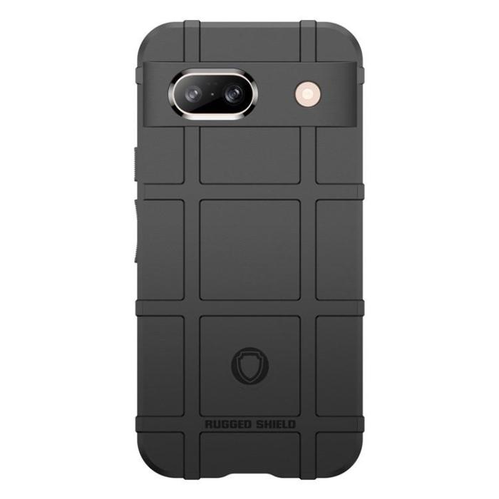 A-One Brand - Google Pixel 8A Mobilskal Square Grid Texture - Svart