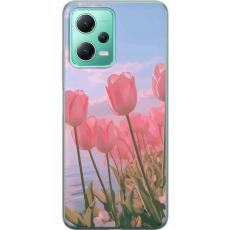 iSecrets - Mobilskal till Xiaomi Redmi Note 12 med Rosa Tulpaner