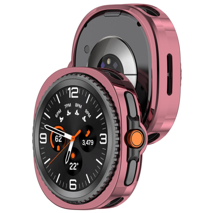 A-One Brand - Galaxy Watch 8 Classic (46mm) Skal TPU Electroplating - Rosa