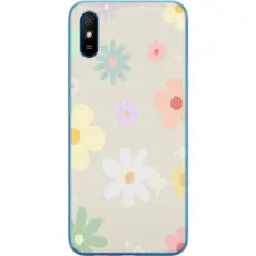 Gustaf - Mobilskal till Xiaomi Redmi 9AT med fejdande blommor