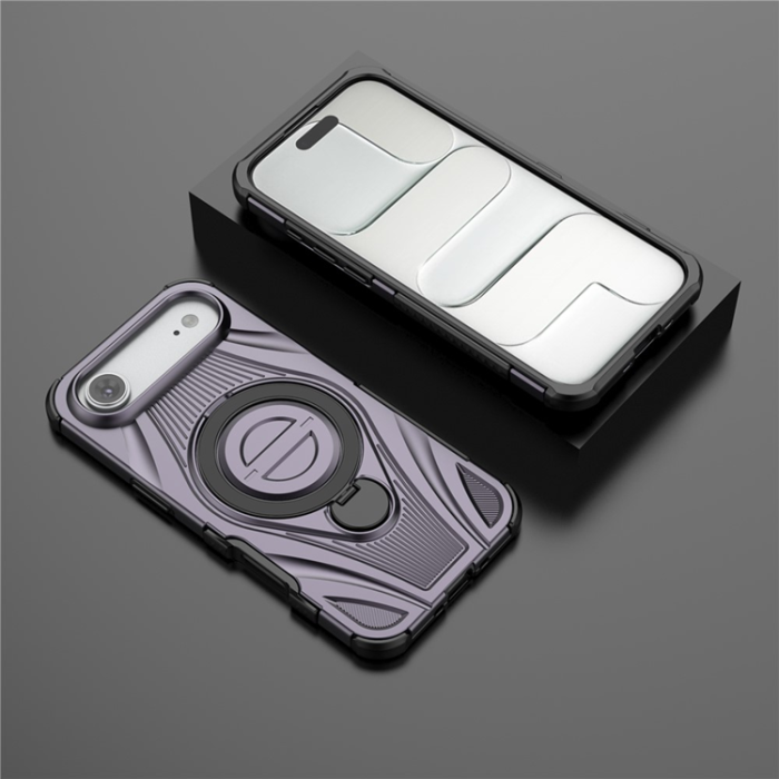 A-One Brand - iPhone Air Mobilskal MagSafe Magnetic Kickstand - Lila