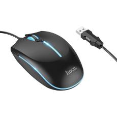 Hoco - Hoco Trådbunden Mus USB-A 2400 Dpi GM37 - Svart