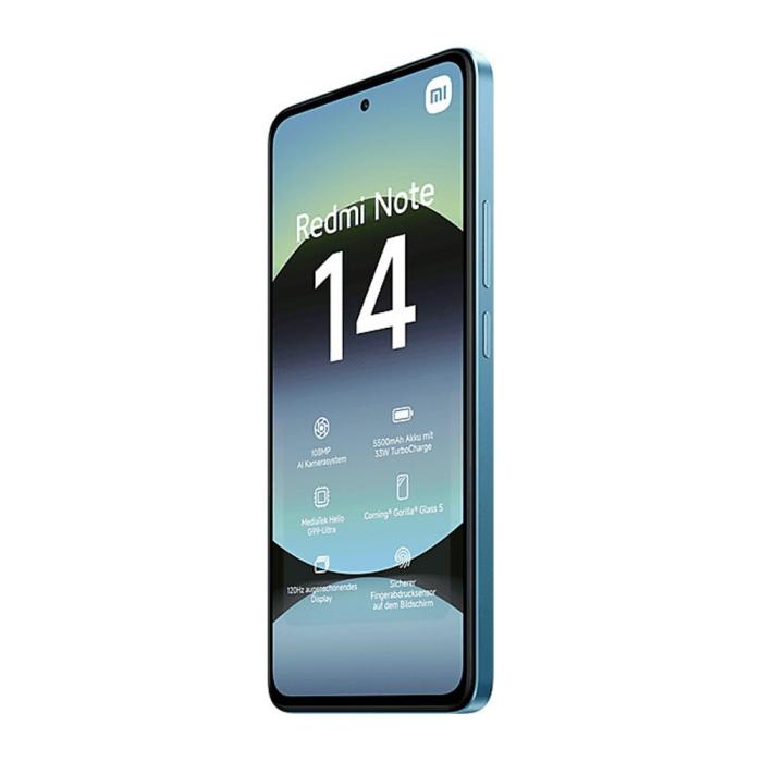 Xiaomi - (NY) Xiaomi Redmi Note 14 8GB/256GB 4G - Havsblått