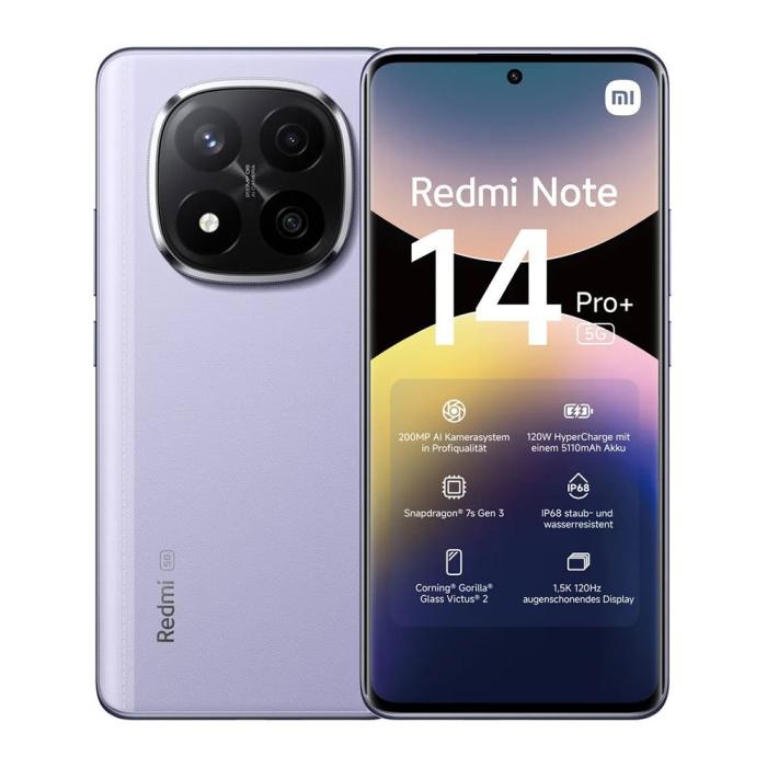 Xiaomi - (NY) Xiaomi Redmi Note 14 Pro+ 12GB/512GB 5G