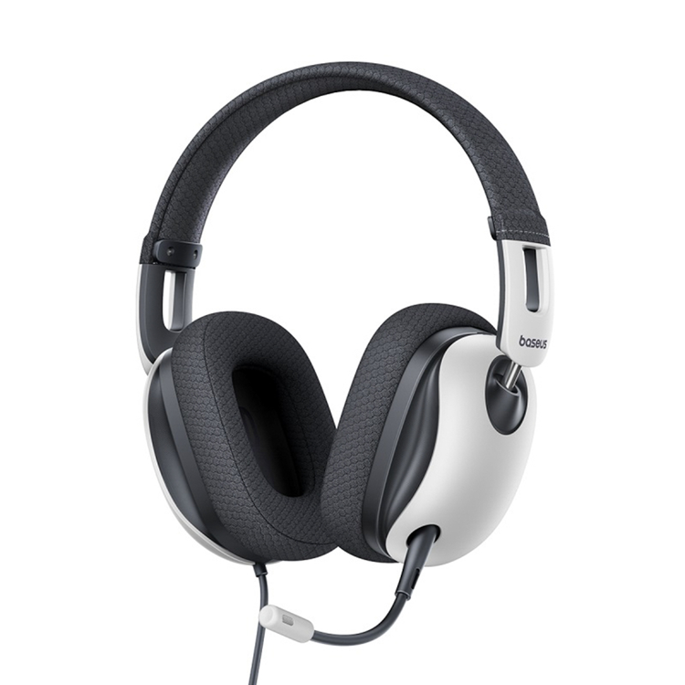 Baseus Trådbundna Over-Ear-Spelhörlurar GoPlay 1 Max - Vit/Svart | 3541 | AlltMobil