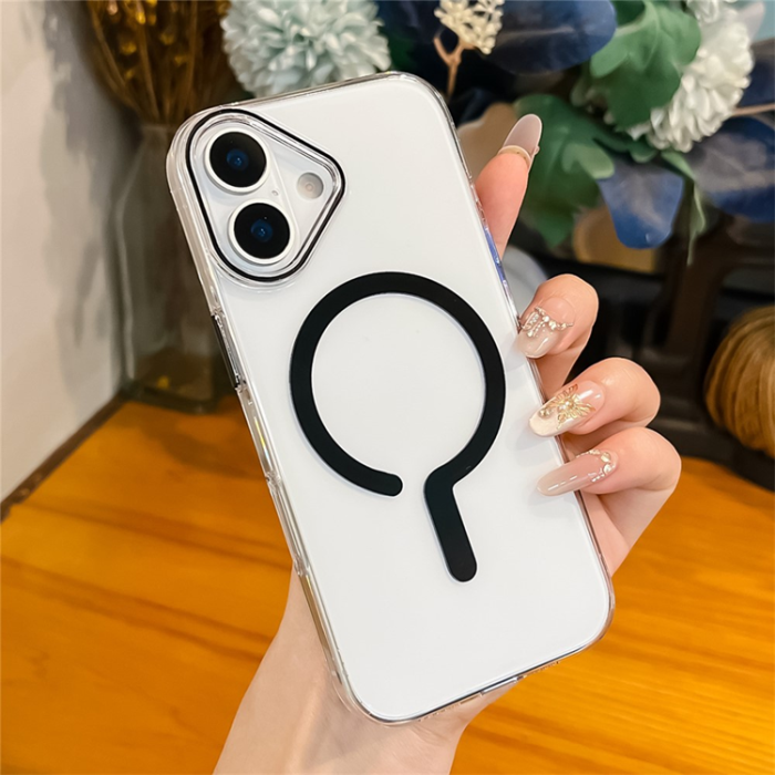 A-One Brand - iPhone 17 Mobilskal MagSafe TPU + PC - Svart