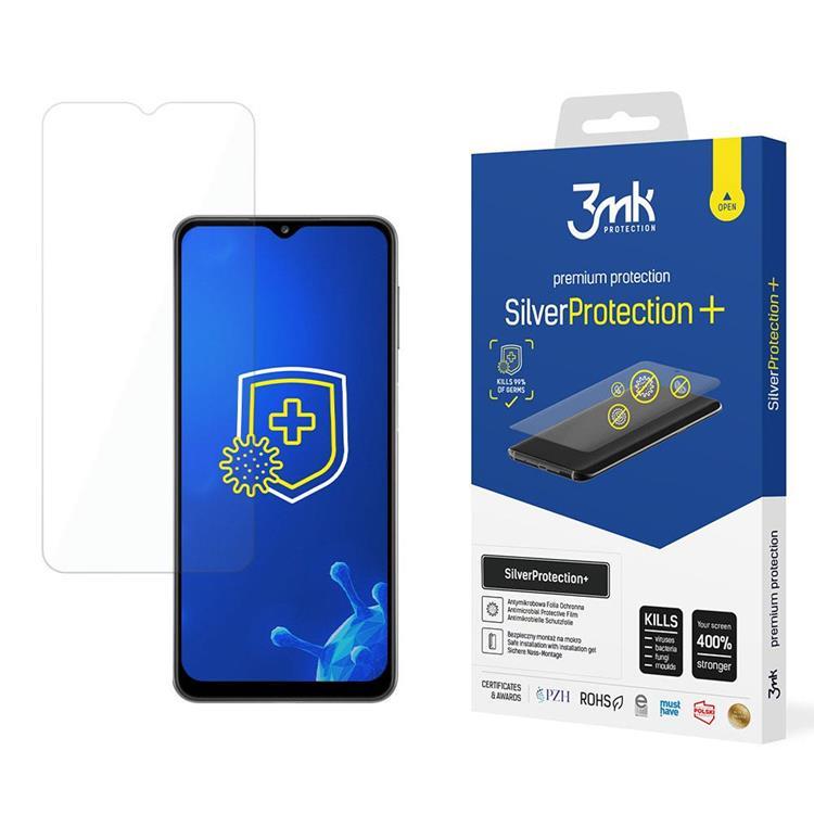 3MKGalaxy A22 5G Plastfilm skärmskydd Silver Protection+ | 5468 | AlltMobil