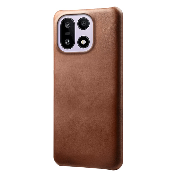 Mobilskal till OnePlus 15 5G Calf Texture PU Läder - Brun (Brun) | 2353 | AlltMobil