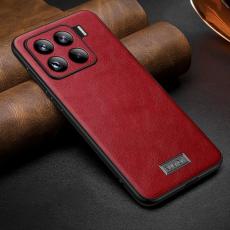 SULADA - SULADA Mobilskal till Xiaomi 15 Pro PU L&auml;der + TPU + PC Baksida R&ouml;d