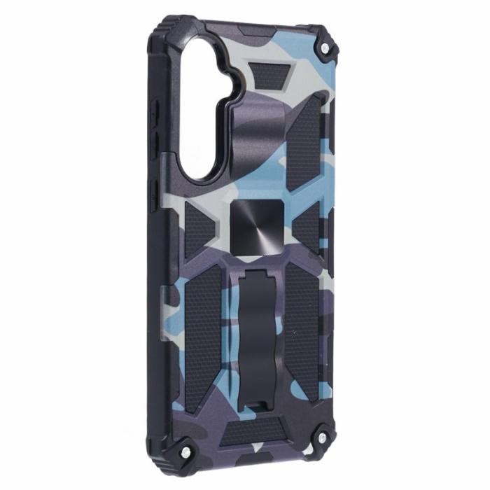 OEM - Mobilskal för Samsung Galaxy S26 Kickstand PC + TPU - Marinblå