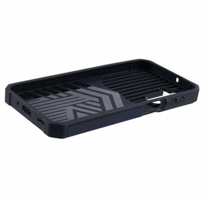 OEM - Mobilskal för Samsung Galaxy S26 Kickstand PC + TPU - Marinblå