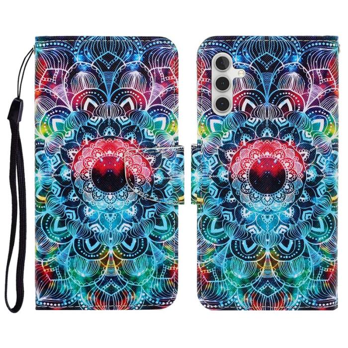 OEM - Mobilfodral för Samsung Galaxy S26 Mönstertryck Konstläder - Mandala