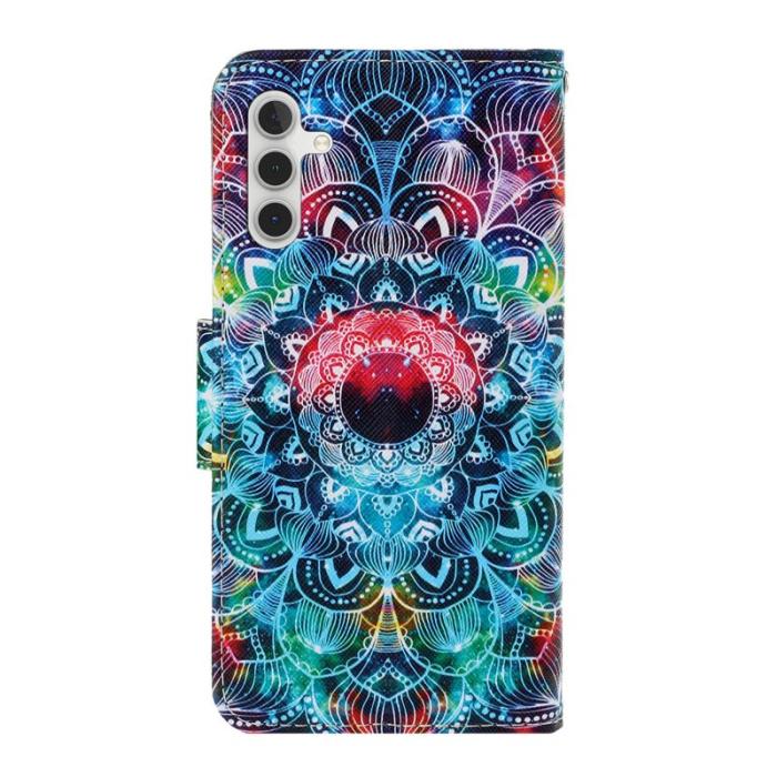 OEM - Mobilfodral för Samsung Galaxy S26 Mönstertryck Konstläder - Mandala