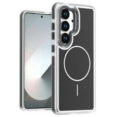 OEM - Mobilskal f&ouml;r Samsung Galaxy S26 Magnetiskt Dual Color Shockproof TPU - Svart