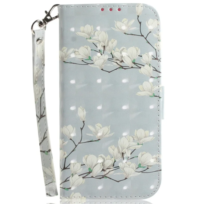 A-One Brand - Sony Xperia 10 VII Plånboksfodral med Handledsrem - Magnolia