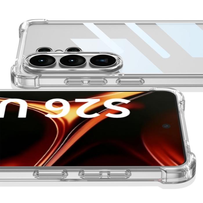 GKK - GKK Mobilskal för Samsung Galaxy S26 Ultra Anti Drop Plast - Transparent Svart