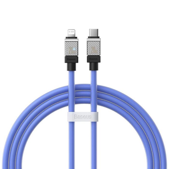 BASEUS - Baseus USB-C till Lightning kabel 20W 2m CoolPlay - Blå