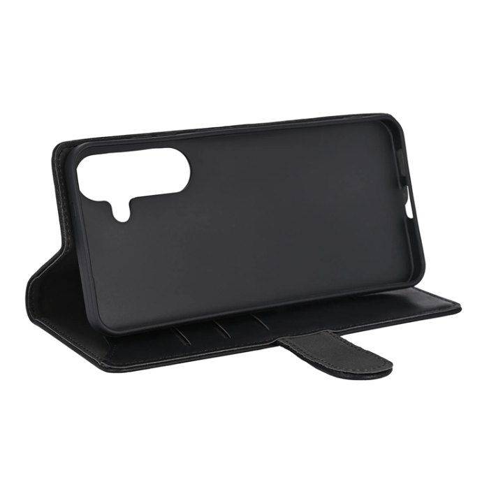 GEAR - Gear Galaxy S25 Plus Plånboksfodral 3 Kortfack Återvunnen - Svart
