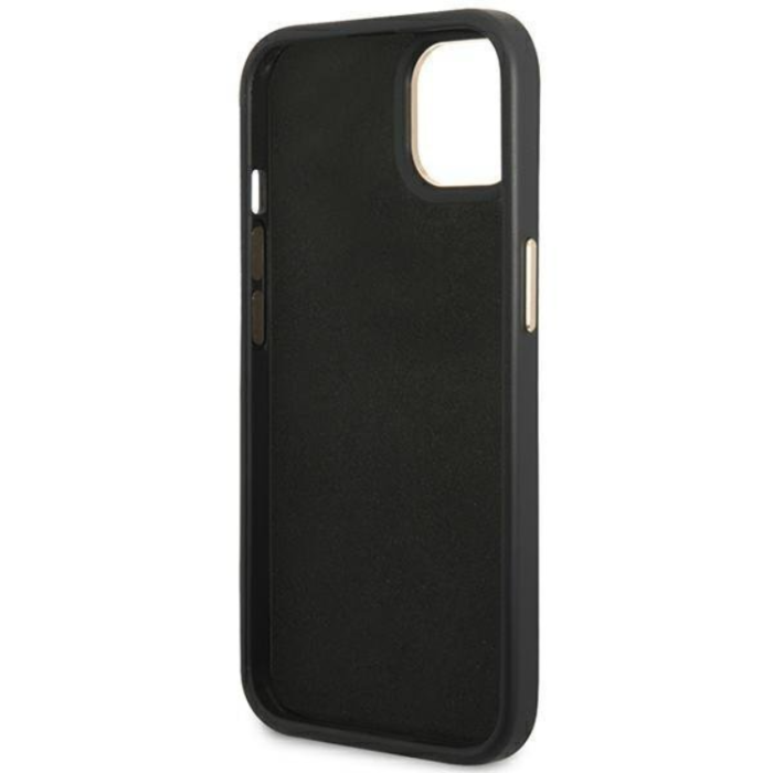 Guess - GUESS iPhone 14 Plus Skal Croco Collection - Svart