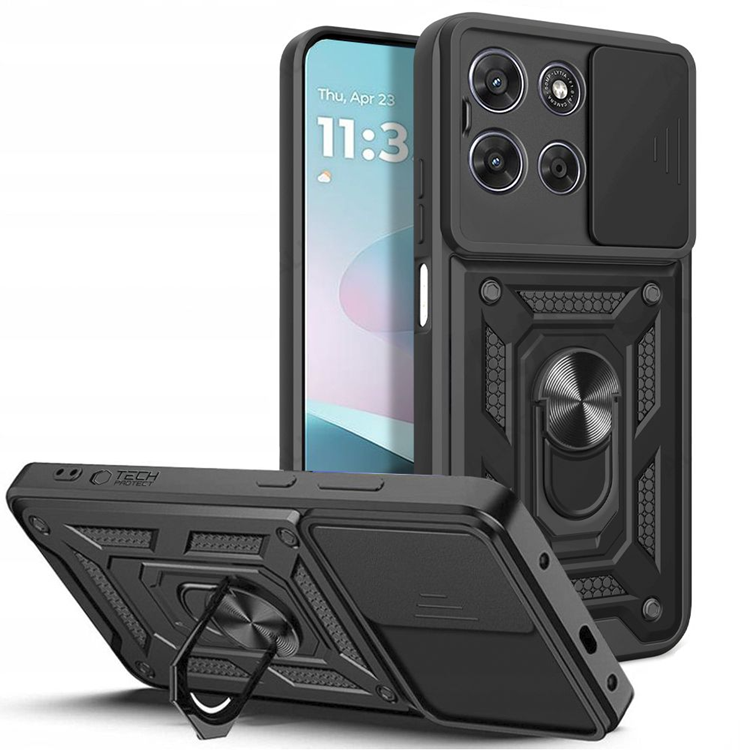 Tech-Protect Mobilskal För Motorola Moto G57 Power/G67 Power Camshield Pro | 2353 | AlltMobil