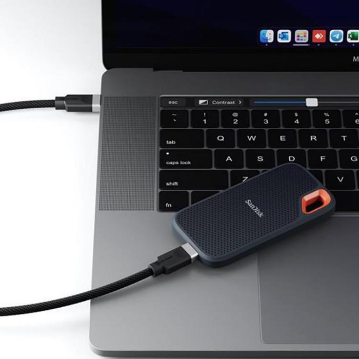 ALOGIC - ALOGIC Fusion Series USB-C till USB-C 3.2 GEN 2 5A/20Gbps 2m - Svart