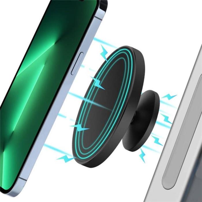 OEM - Mobilhållare Dual Magnetic 360 Degree Rotating - Svart