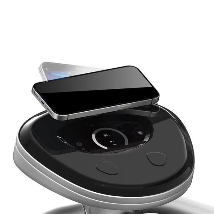 OEM - Mobilhållare Dual Magnetic 360 Degree Rotating - Svart