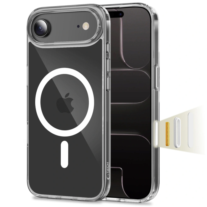 Tech-Protect - Tech-Protect iPhone Air Mobilskal Magsafe Flexair Hybrid - Clear