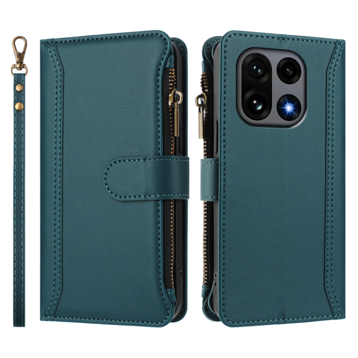 A-One Brand - OnePlus 15 5G Plånboksfodral Zipper Konstläder