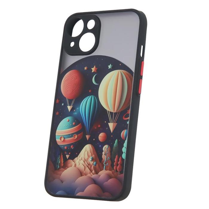 OEM - iPhone 12 Mobilskal Ultra Trendy Travel - Svart