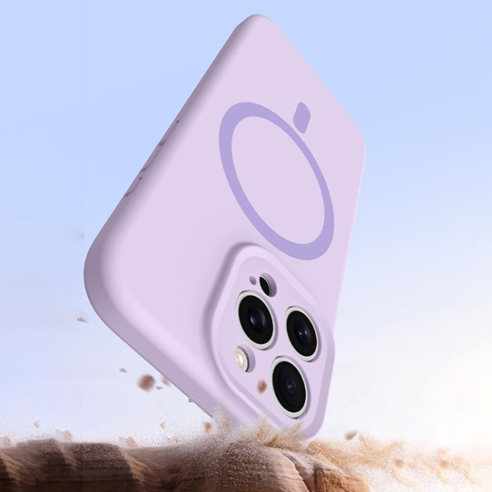 A-One Brand - iPhone 16 Pro Max Mobilskal MagSafe Precise Cutouts - Ljuslila