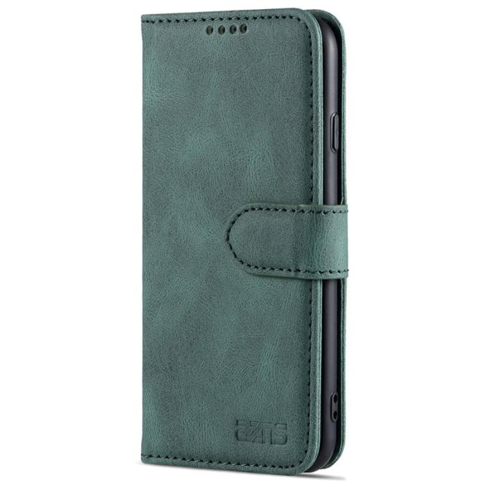 AZNS - AZNS iPhone SE (2022)/SE (2020)/8/7 Plånboksfodral Konstläder - Grön