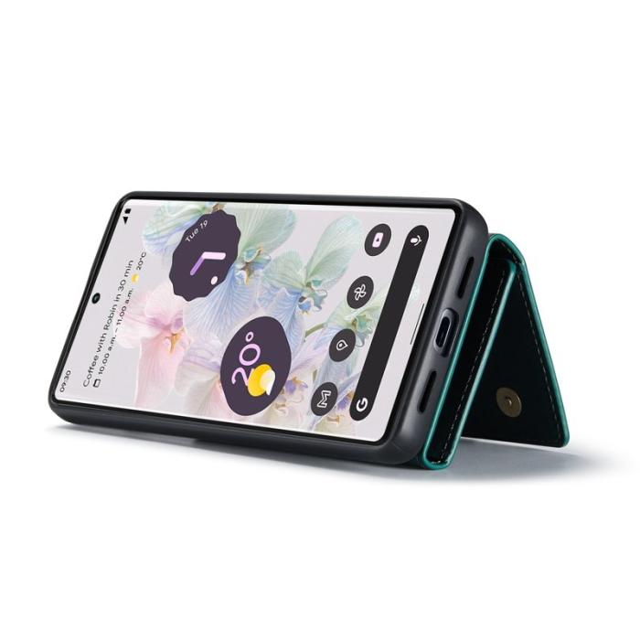 DG.MING - DG.MING Konstläder Plånboksfodral för Google Pixel 7 Pro 5G Grön