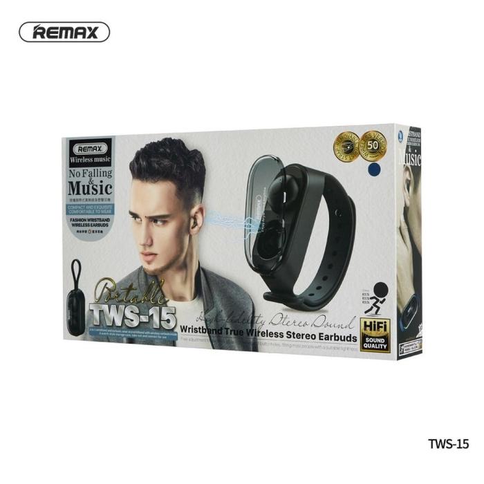 Remax - REMAX Trådlös Stereo HörlurarTWS-15 - Grön