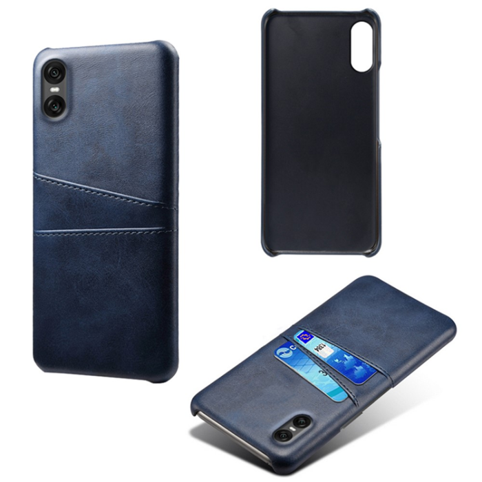 A-One Brand - Sony Xperia 10 VII Mobilskal med Dual Kortfack - Blå