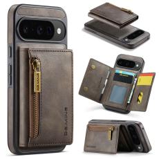 DG.MING - DG.MING Konstl&auml;der Pl&aring;nboksfodral f&ouml;r Google Pixel 10 Pro - Brun