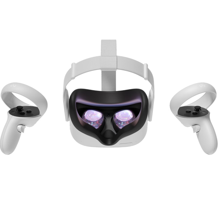 A-One Brand - Meta Quest 2, trådlöst VR-headset 128GB - Vit