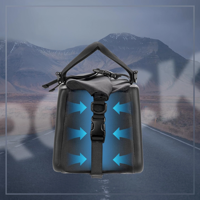 Rockbros - Rockbros Cykelväska för Bagageutrymme 11,6L 30140090001 - Svart