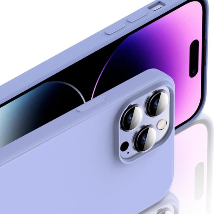X-Level - X-LEVEL Mobilskal till iPhone 15 Pro Max Liquid Silicone - Svart