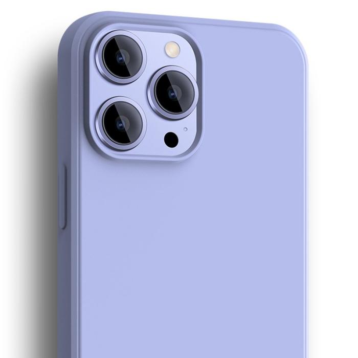 X-Level - X-LEVEL Mobilskal till iPhone 15 Pro Max Liquid Silicone - Svart
