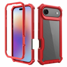 A-One Brand - iPhone 17 Air Mobilskal TPU + PC Shockproof - Röd