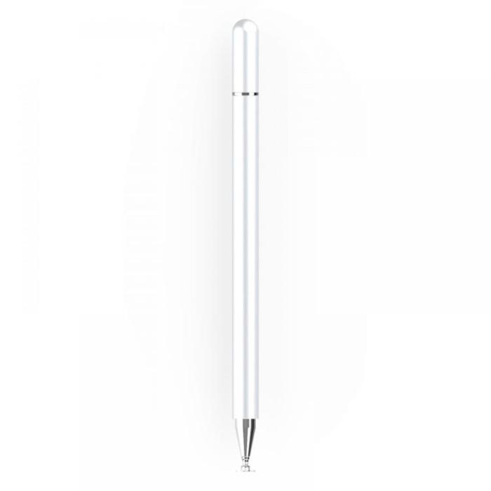 Tech-Protect - Tech-Protect Charm Stylus Penna - Silver/Vit