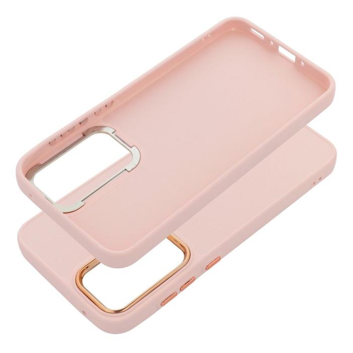 OEM - Galaxy A35 Mobilskal Frame - Rosa