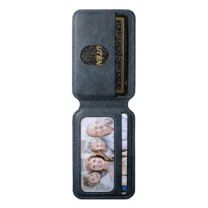 SUTENI - SUTENI iPhone 17 Air Mobilskal MagSafe Cowhide M3 - Blå