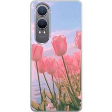 Gustaf - Mobilskal till OnePlus Nord CE4 Lite med Rosa Tulpaner