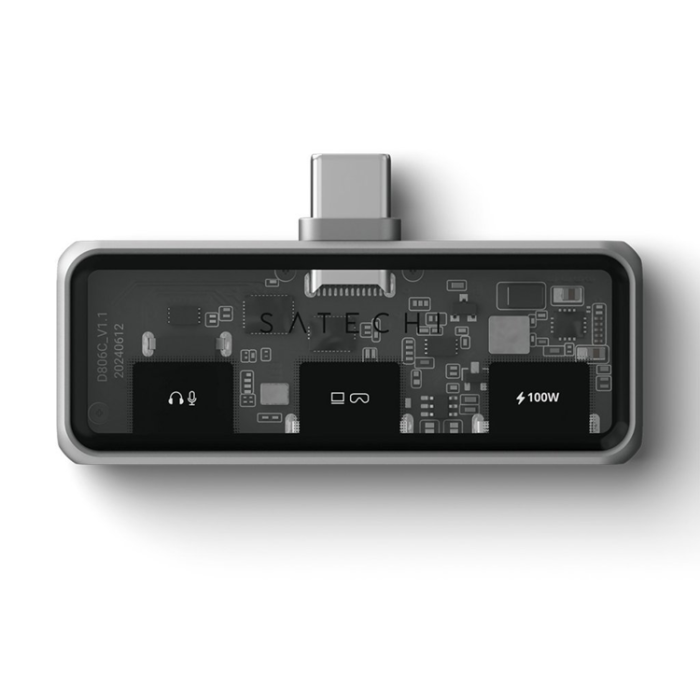 Satechi - Satechi Mobile XR Hub med ljud - rymdgrå