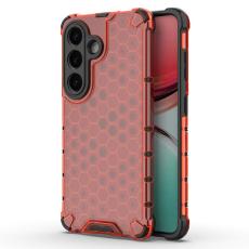 OEM - Samsung Galaxy S26/S26 Pro Skal Plast Honeycomb Form - R&ouml;d