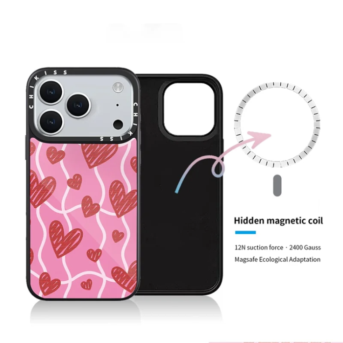 A-One Brand - iPhone 17 Pro Max Mobilskal MagSafe Aluminium Silikon