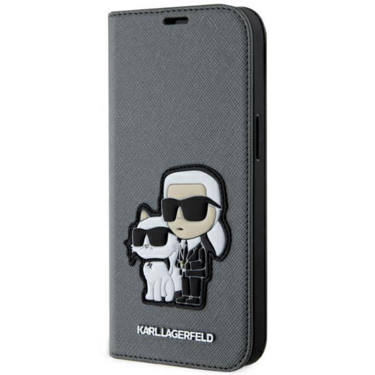 Karl Lagerfeld iPhone 14 Plånboksfodral Saffiano Karl | 2353 | AlltMobil